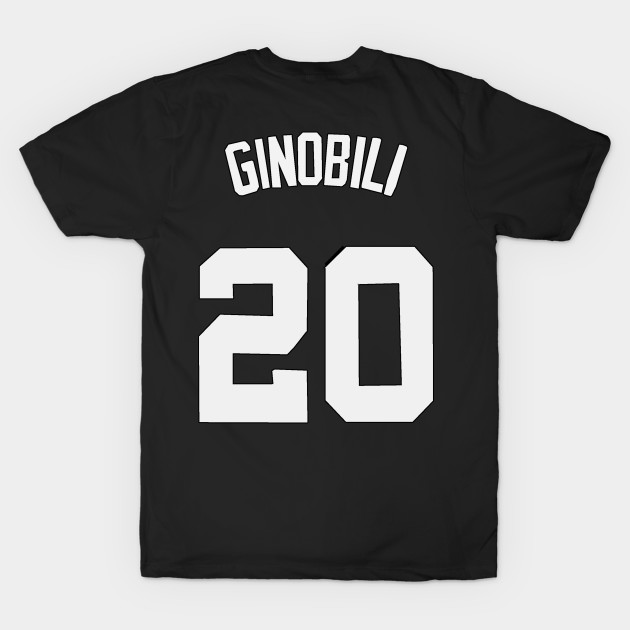 Manu Ginobili Jersey - San Antonio Spurs by xavierjfong